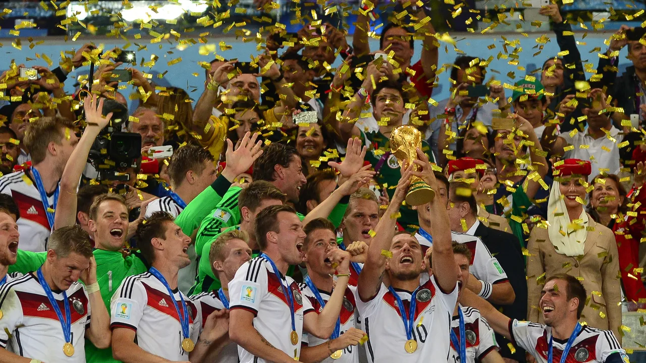World Cup trophy lift — every World Cup champion has navigated the Group of Death; in 2026 that's Brazil and Morocco's Group C with combined FIFA rank 14